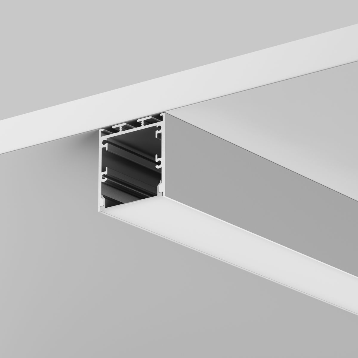 Алюминиевый профиль накладной-подвесной 35x35 Led Strip ALM-3535BT-S-3M 633002