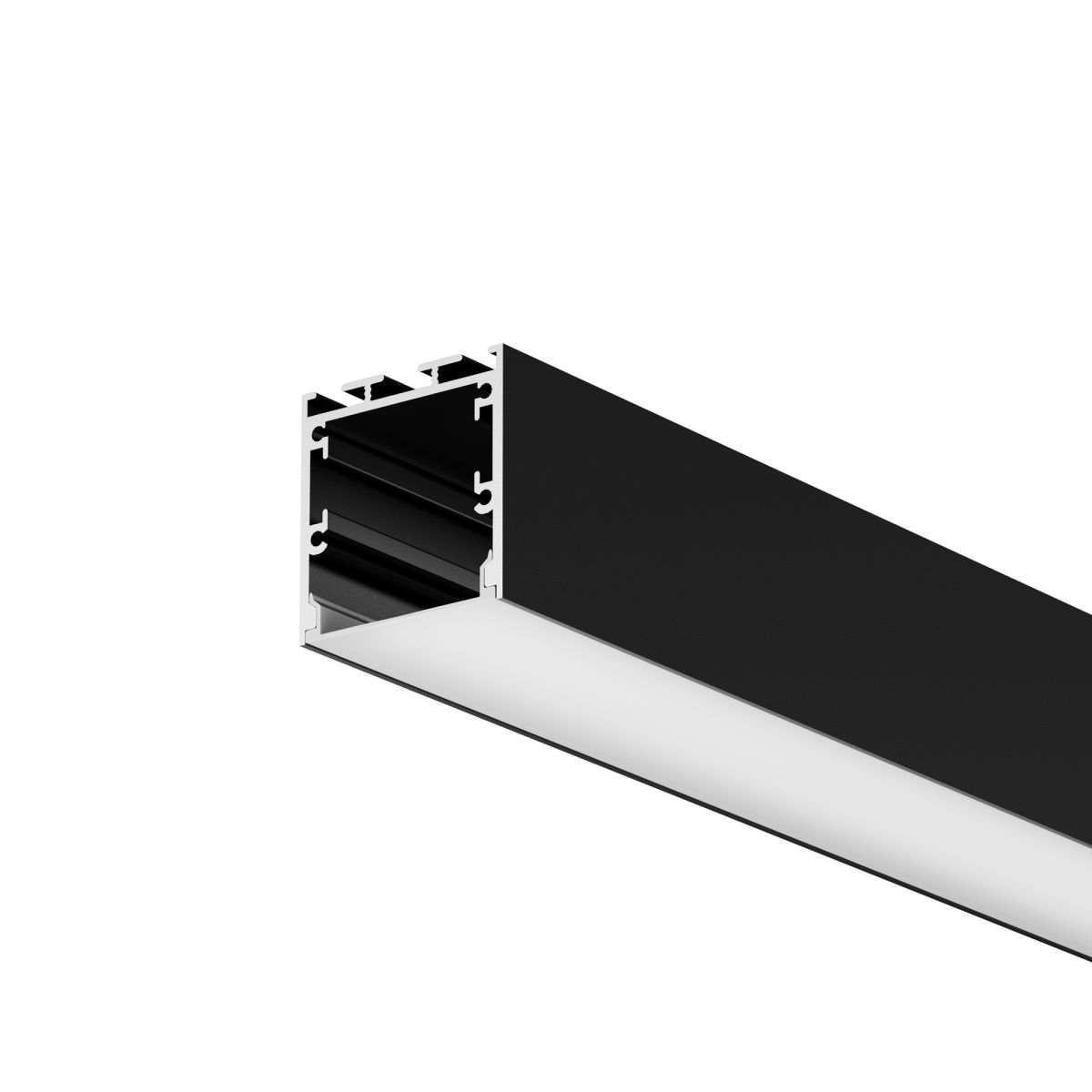 Алюминиевый профиль накладной-подвесной Led Strip ALM-3535BT-B-2M 633003