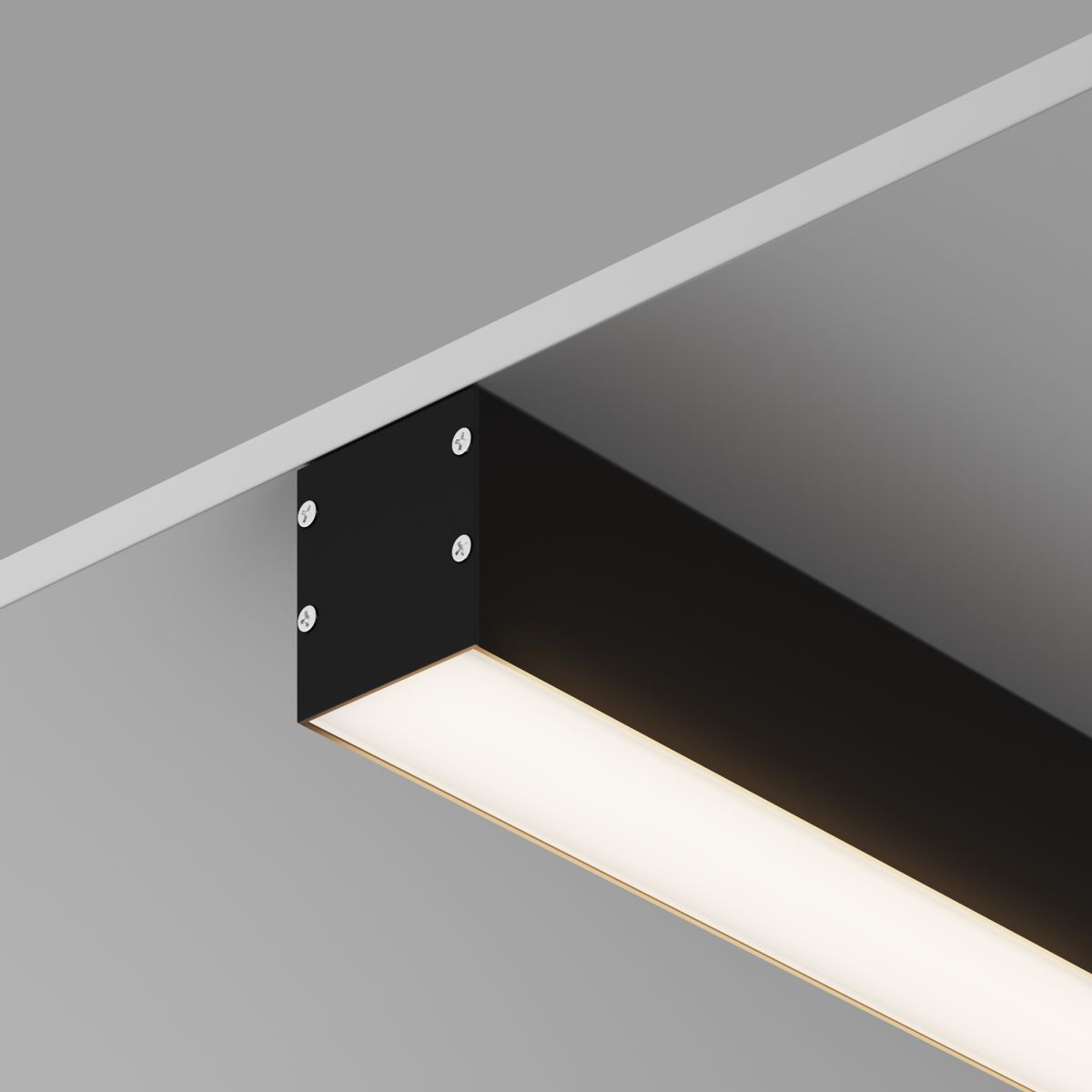 Алюминиевый профиль накладной-подвесной Led Strip ALM-3535BT-B-2M 633003