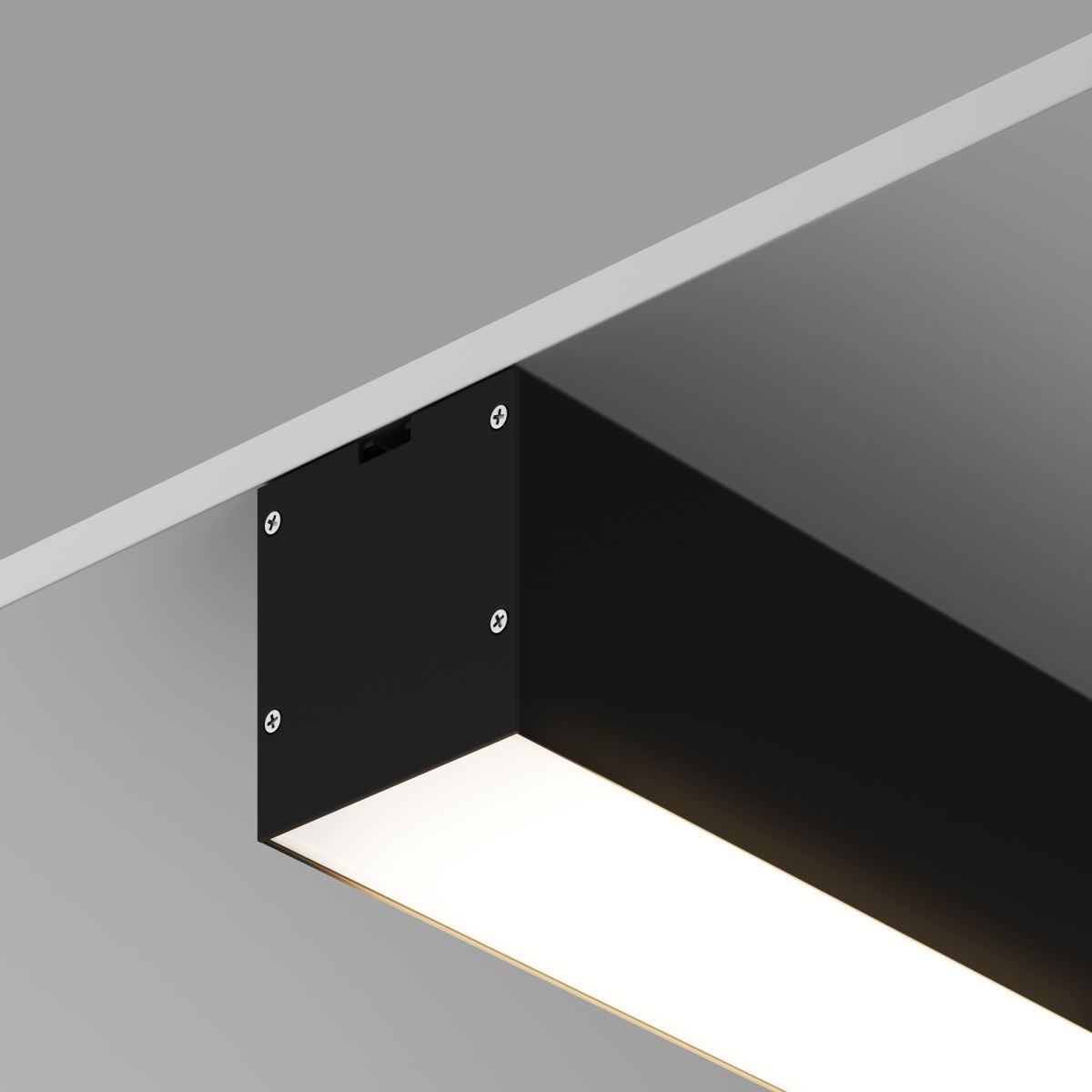 Алюминиевый профиль накладной-подвесной 50x50 Led Strip ALM-5050T-B-2M 633008