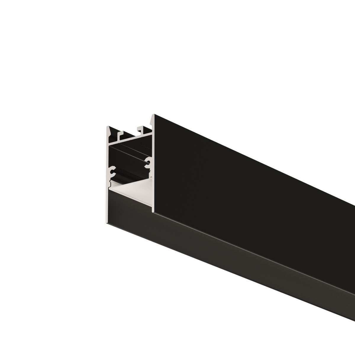 Алюминиевый профиль накладной-подвесной Led Strip ALM-2542-B-2M 633010