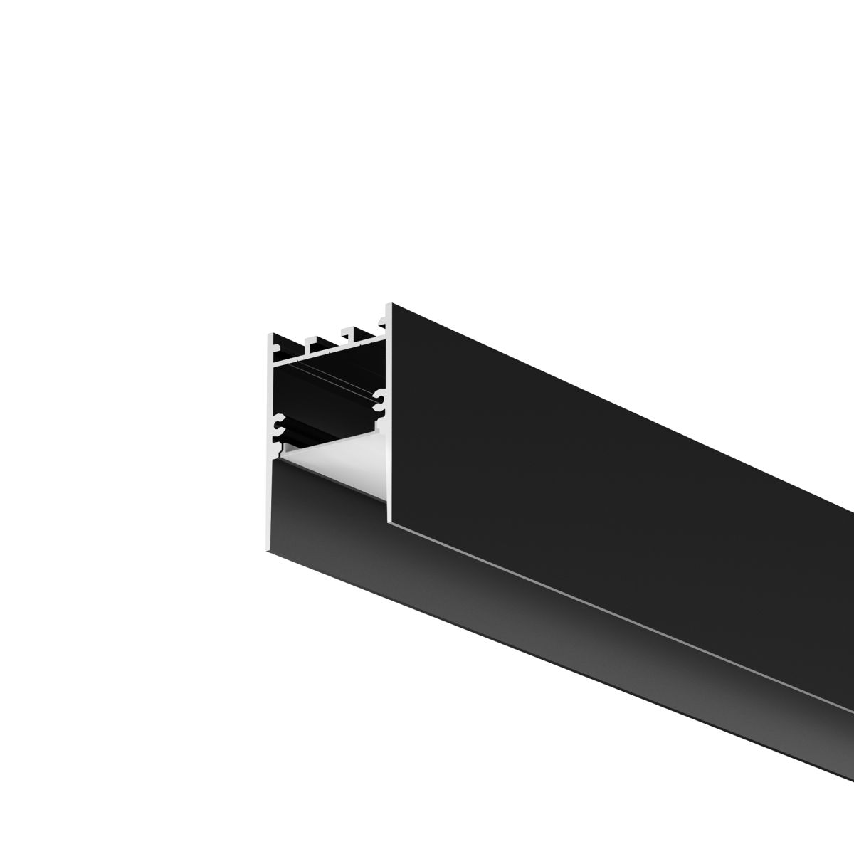 Алюминиевый профиль накладной-подвесной 35x51 Led Strip ALM-3551-B-2M 633011