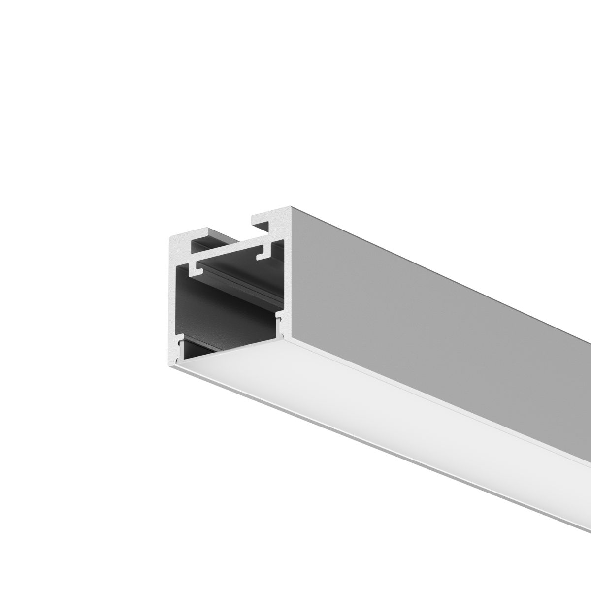 Алюминиевый профиль накладной-подвесной 25x22 Led Strip ALM-2522-S-2M 633012