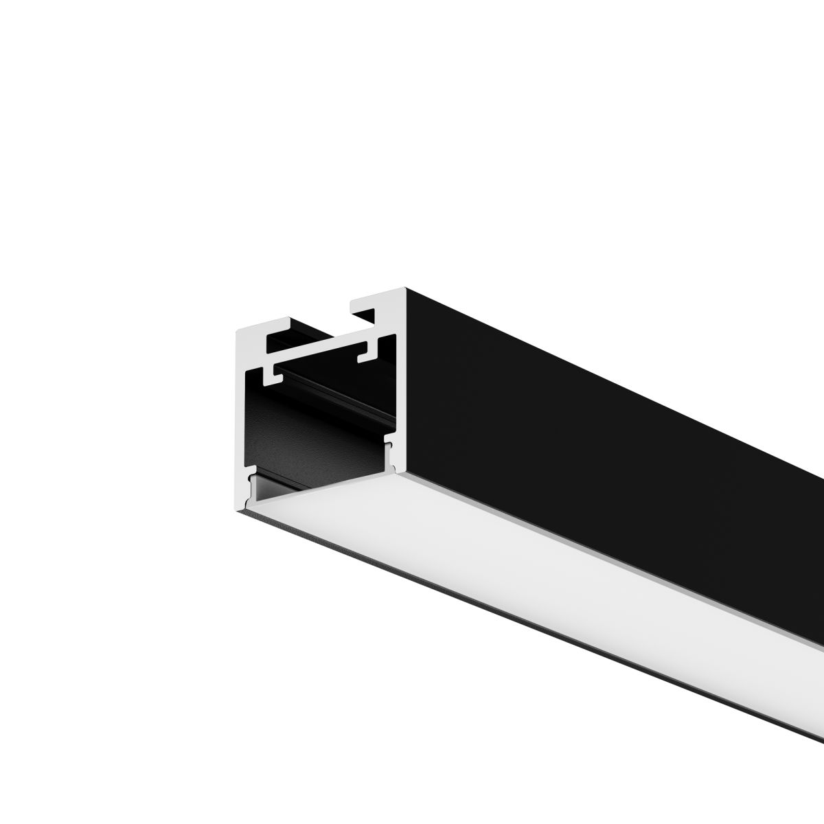 Алюминиевый профиль накладной-подвесной Led Strip ALM-2522-B-2M 633013