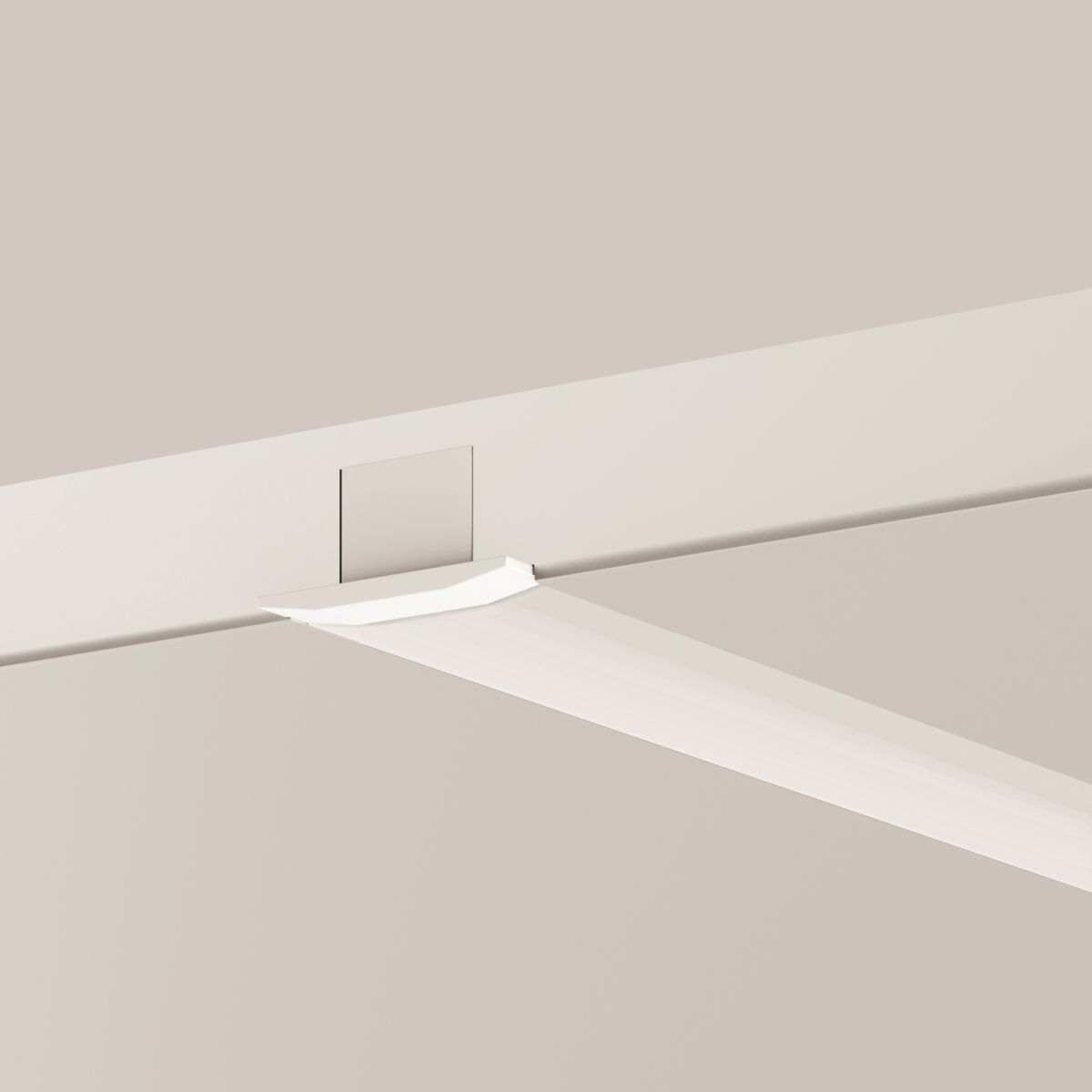 Алюминиевый профиль скрытого монтажа Led Strip 636021