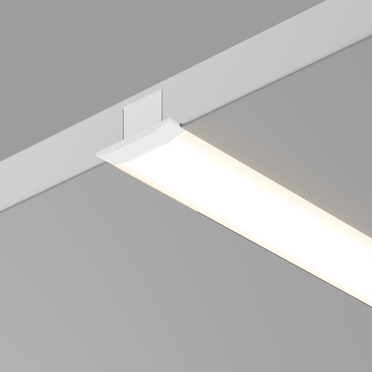 Алюминиевый профиль скрытого монтажа Led Strip 636021