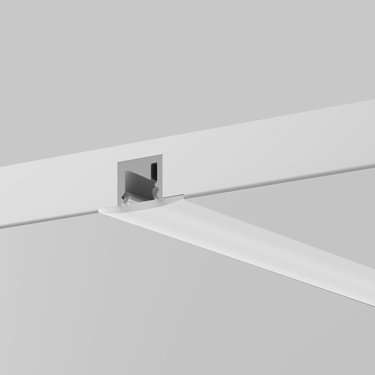 Алюминиевый профиль скрытого монтажа Led Strip 636021