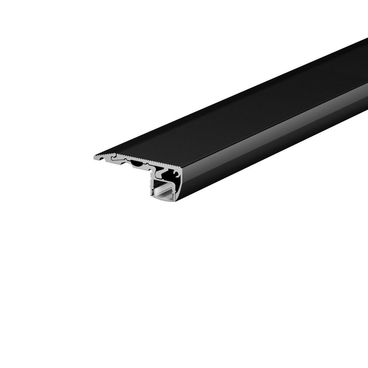 Алюминиевый профиль встраиваемый в пол 59x20 Led Strip ALM-5920-B-2M 636026