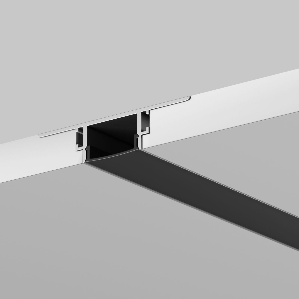 Рассеиватель для профиля 61×14 Led Strip ALM-6114-B-DF-2M 642014