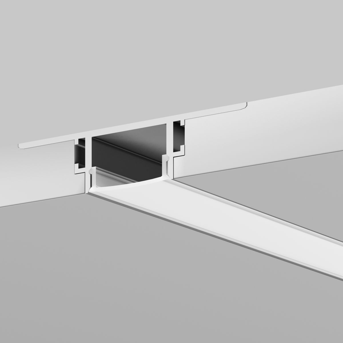 Рассеиватель для профиля 61×14 Led Strip ALM-6114-O-DF-10M 642015