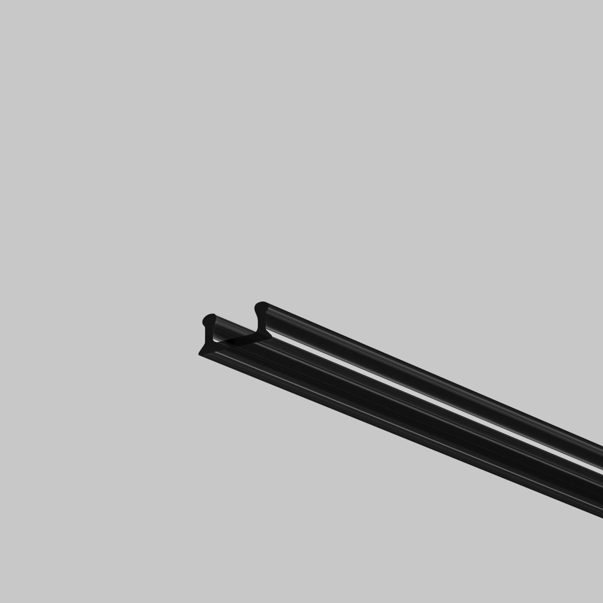 Рассеиватель для профиля 08×09 Led Strip ALM-0809-B-DF-2M 642018