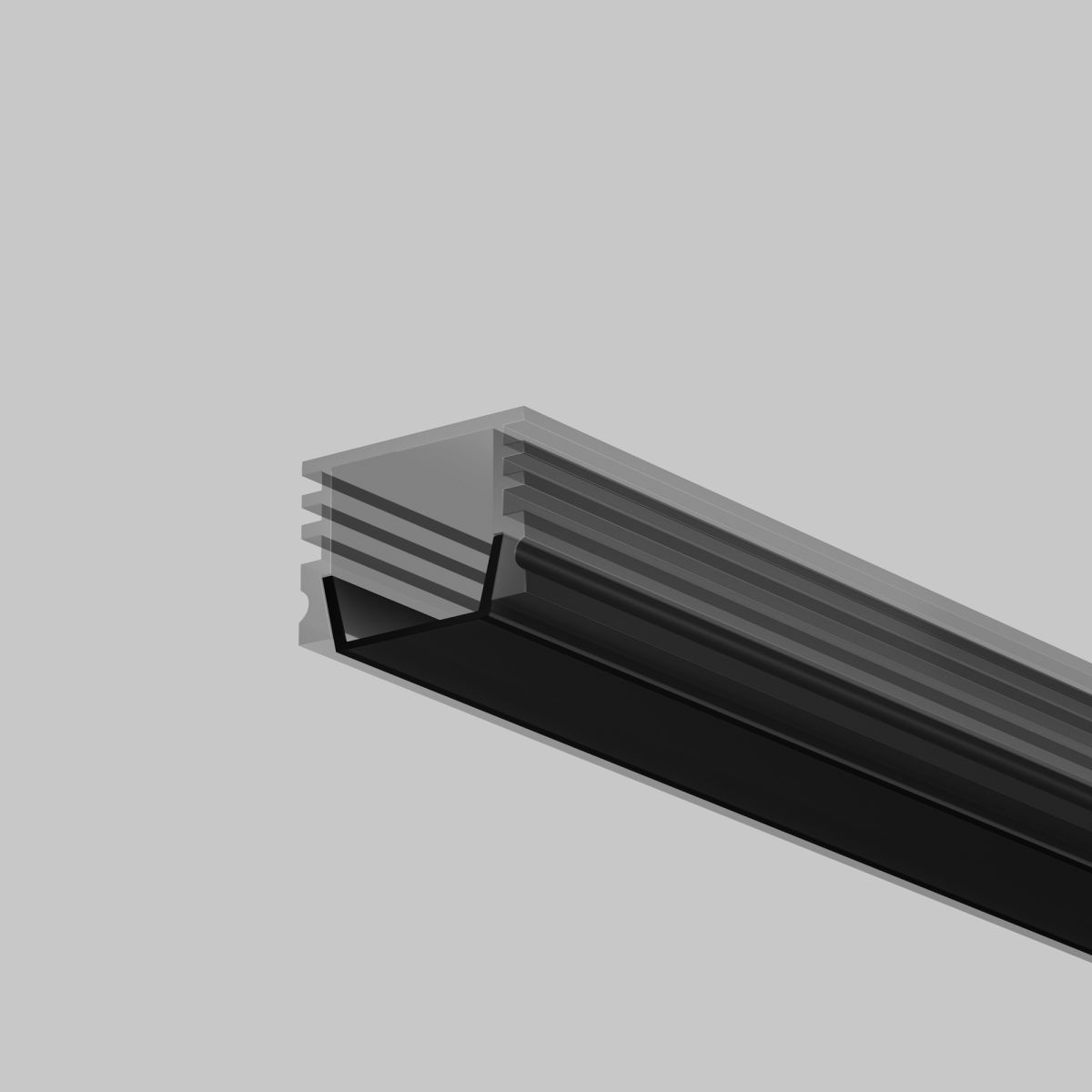Рассеиватель для профиля 16×12 Led Strip ALM-005-B-DF-2M 642024