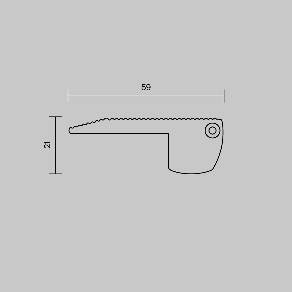 Комплект заглушек (для профиля ALM-5920-B-2M) 2 шт. Led Strip ALM-5920-B-EC 642091 642091