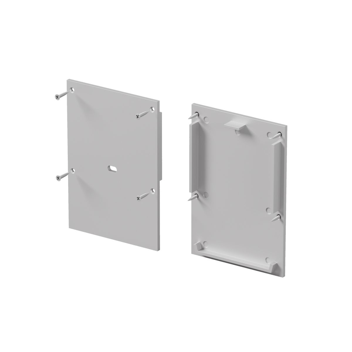 Комплект заглушек (для профиля ALM-5070-S-2M) 2 шт ALM-5070-S-EC