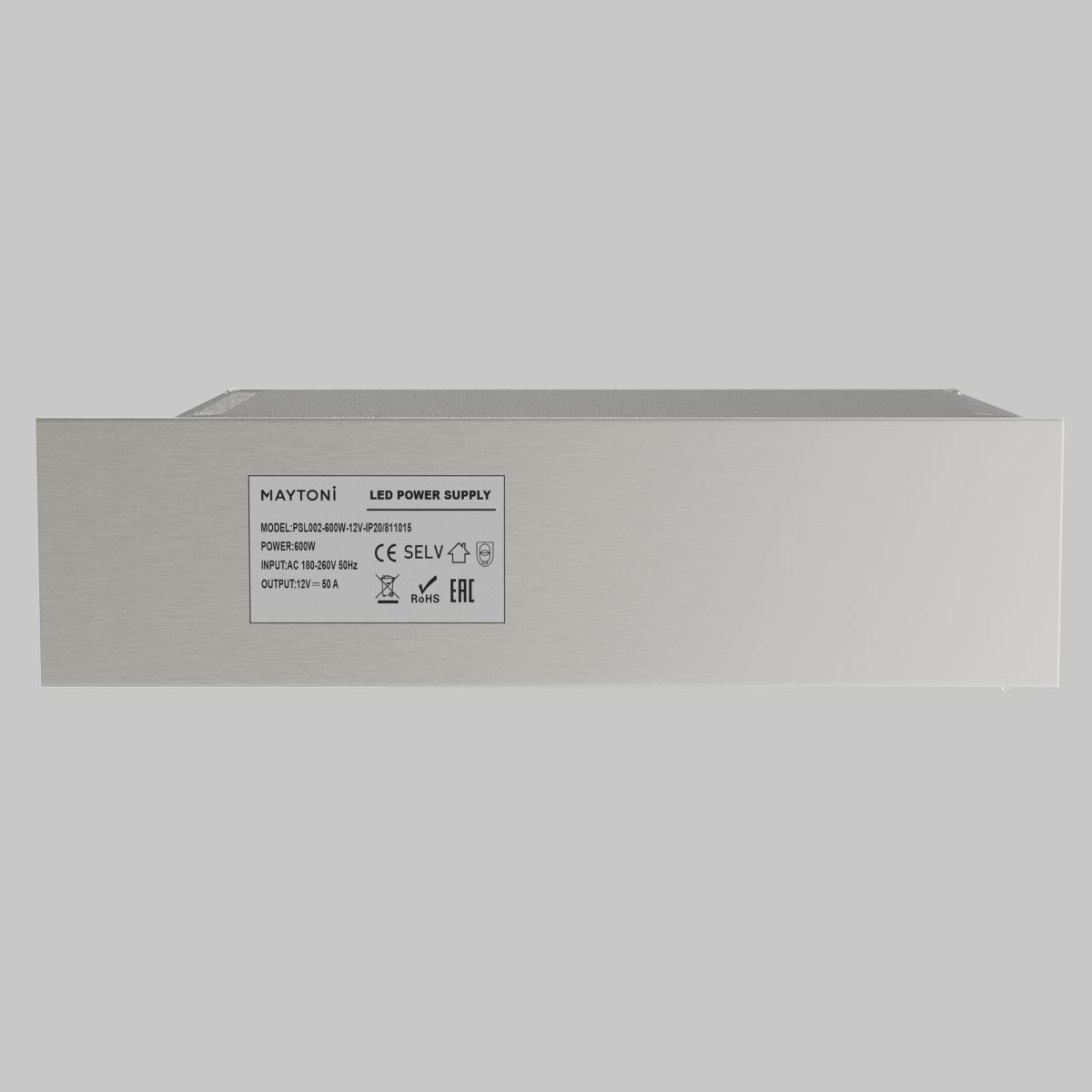 Блок питания Led Strip PSL002 12В 600Вт IP20 811015