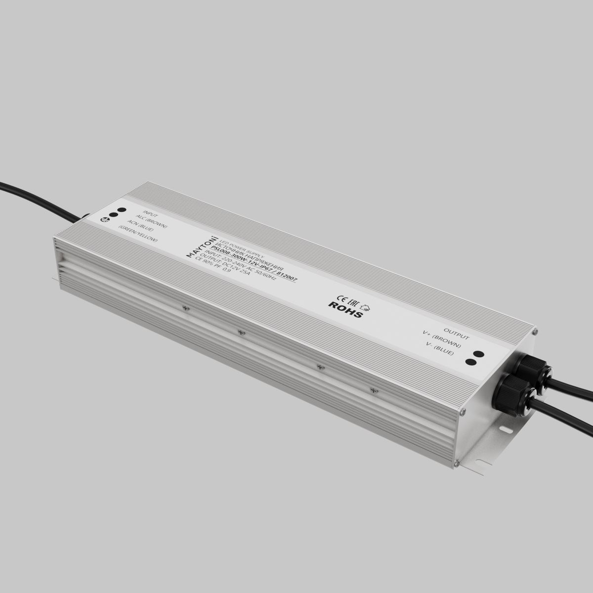 Блок питания Led Strip PSL008 12В 300Вт IP67 812007