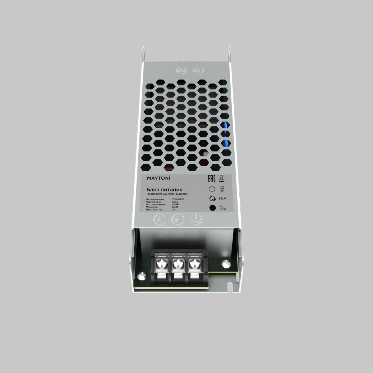 Блок питания PSL012 60Вт DC24В IP20 821001