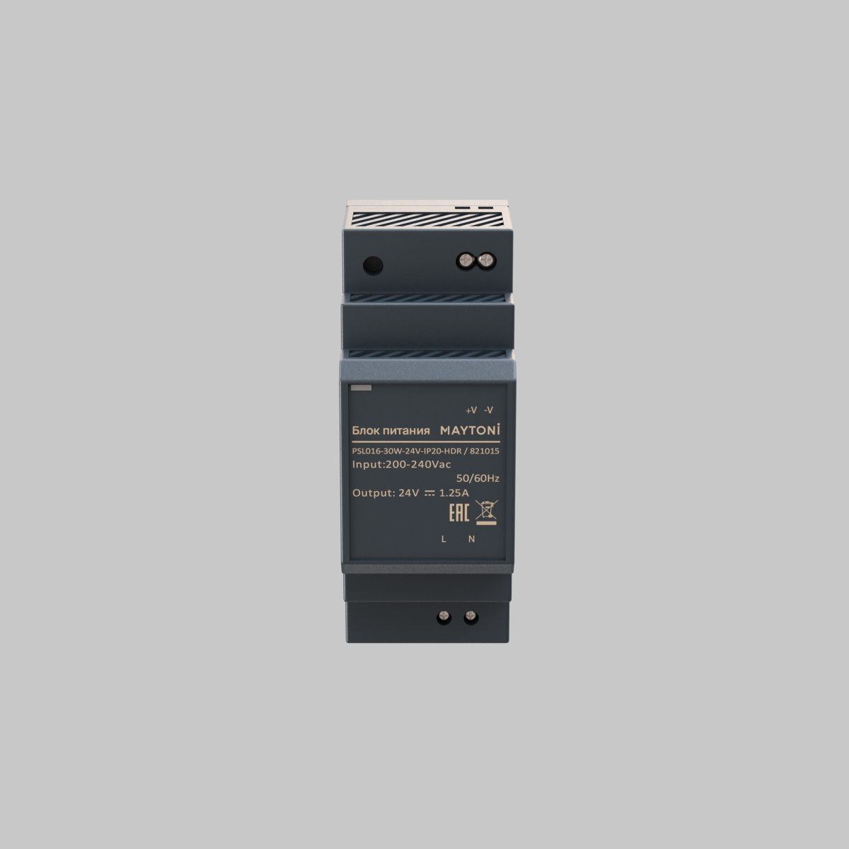 Блок питания PSL016 30Вт DC24В IP20 821015