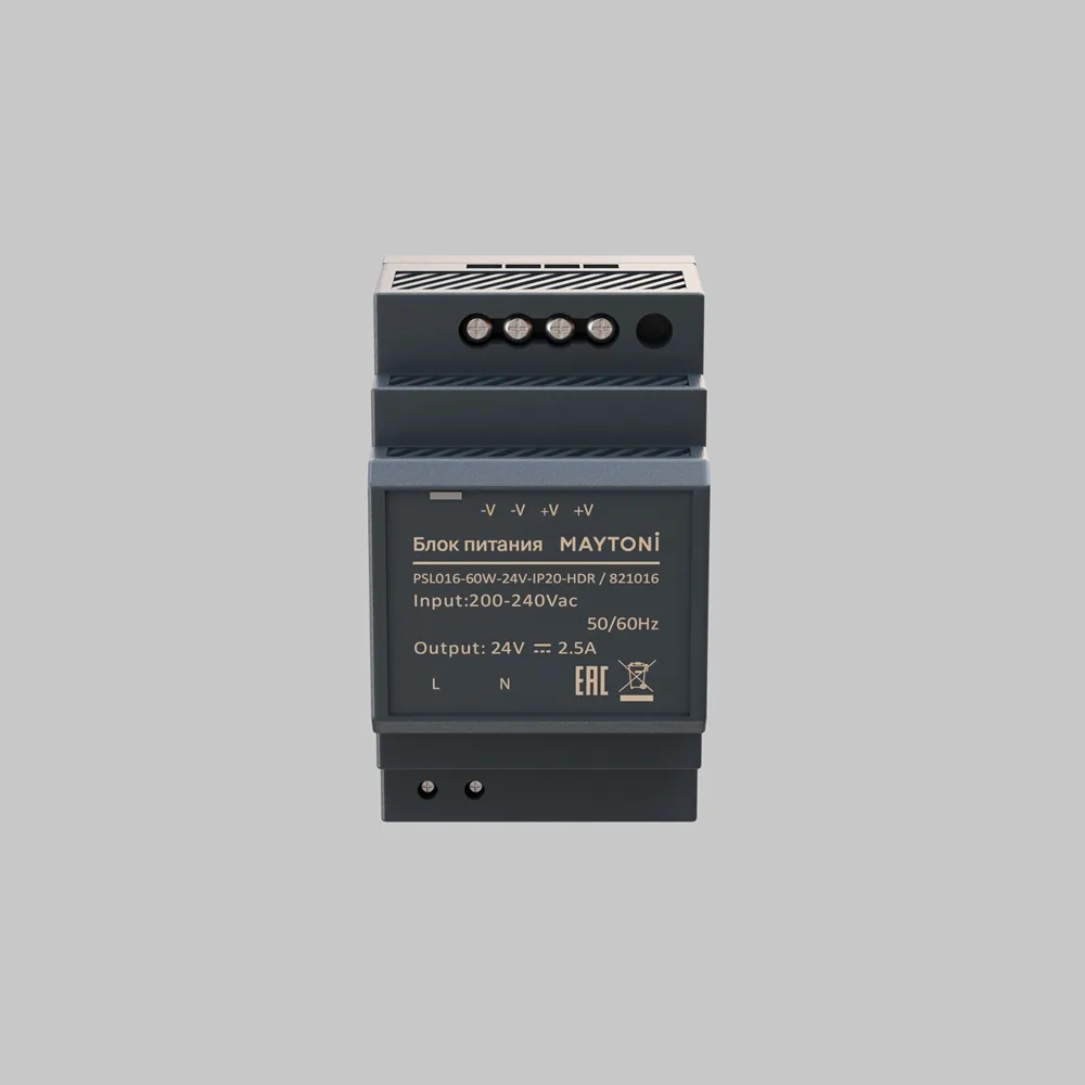Блок питания PSL016 24В 60Вт IP20 821016 821016