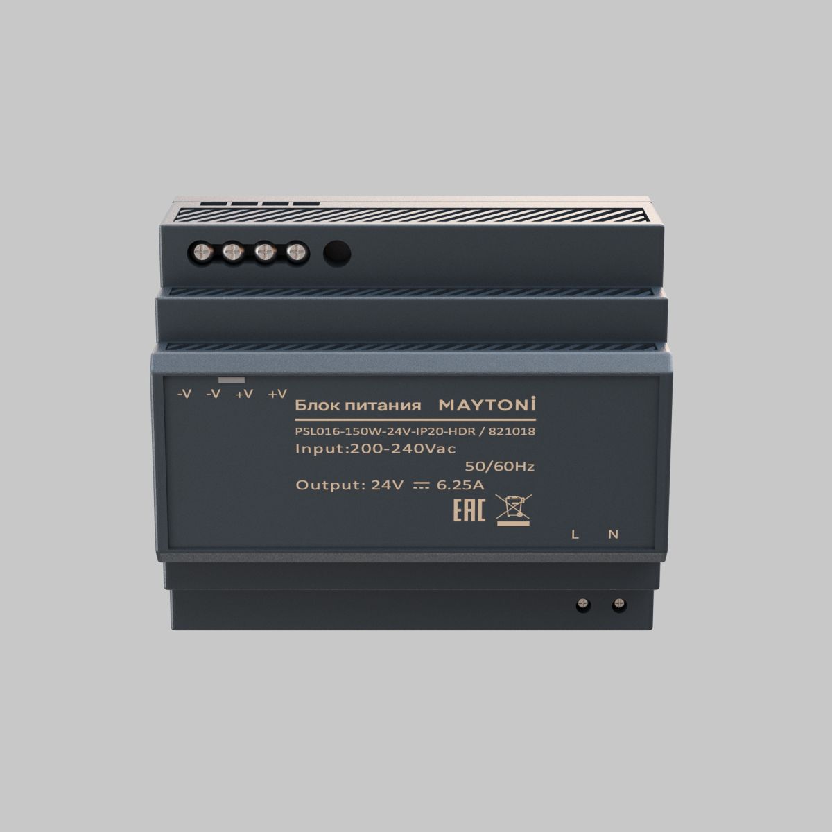 Блок питания PSL016 150Вт DC24В IP20 821018