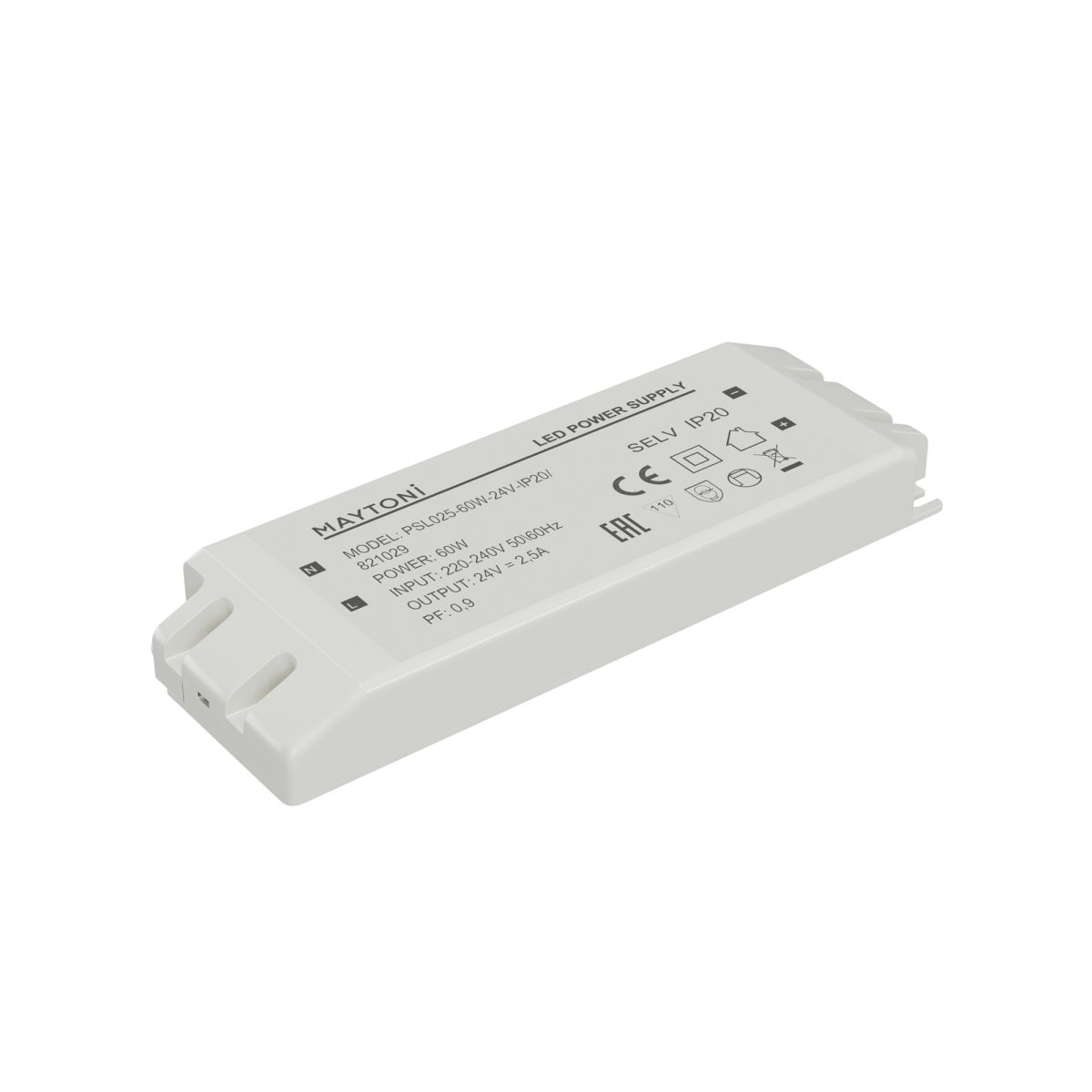 Источник напряжения Led Strip PSL025 24В 60Вт IP20 821029