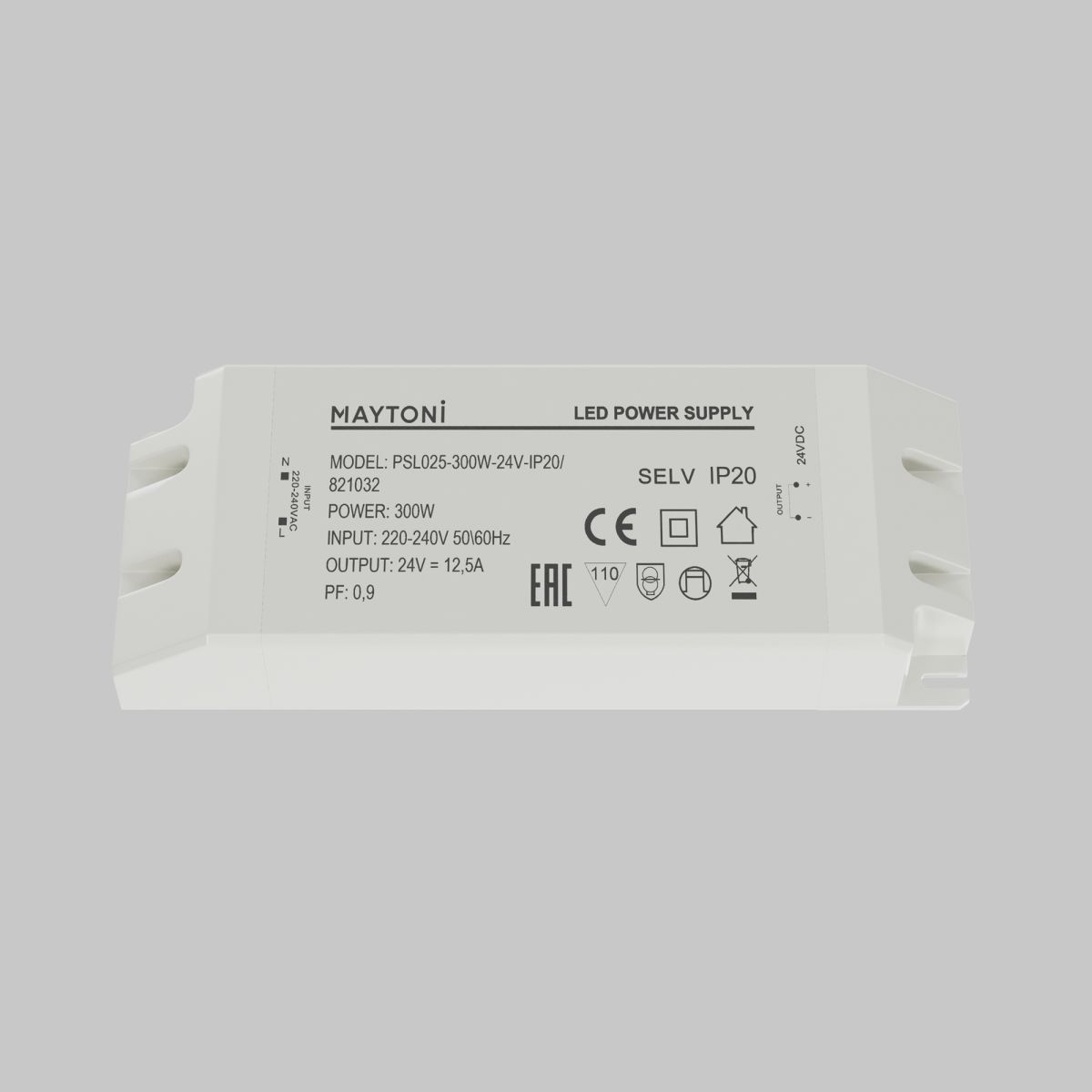Источник напряжения Led Strip PSL025 24В 300Вт IP20 821032