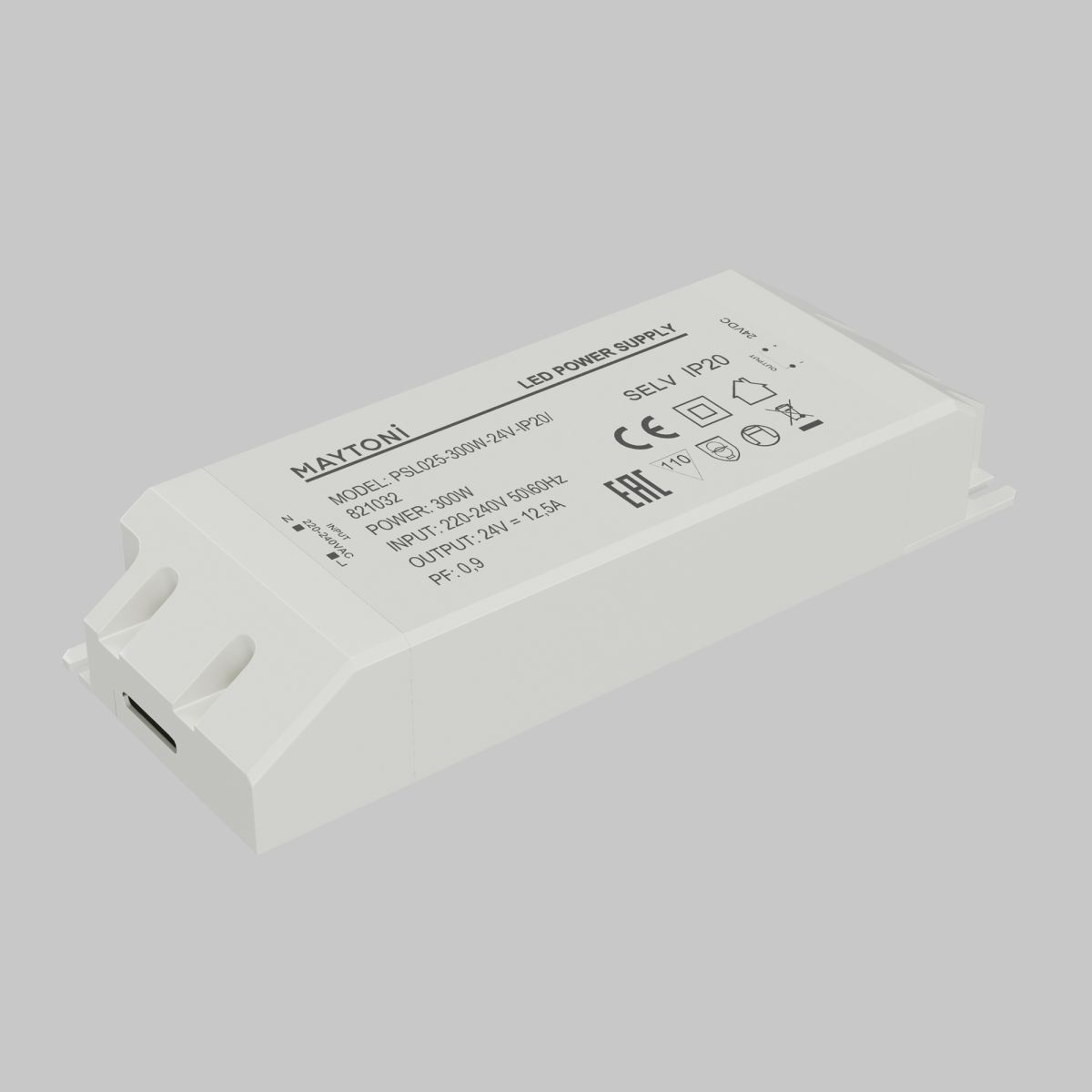 Источник напряжения Led Strip PSL025 24В 300Вт IP20 821032