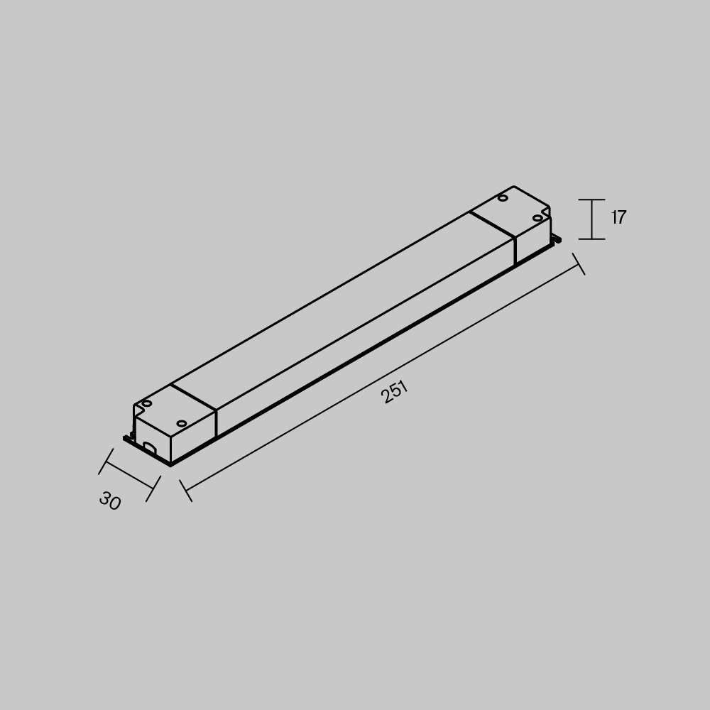 Источник напряжения Led Strip PSL004 24В 75Вт IP20 821034