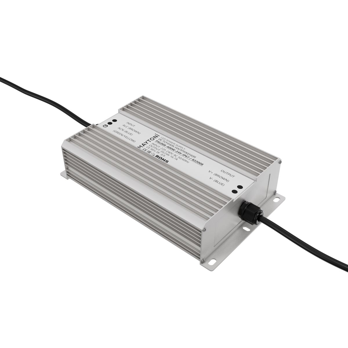 Блок питания Led Strip PSL008 24В 400Вт IP67 822008