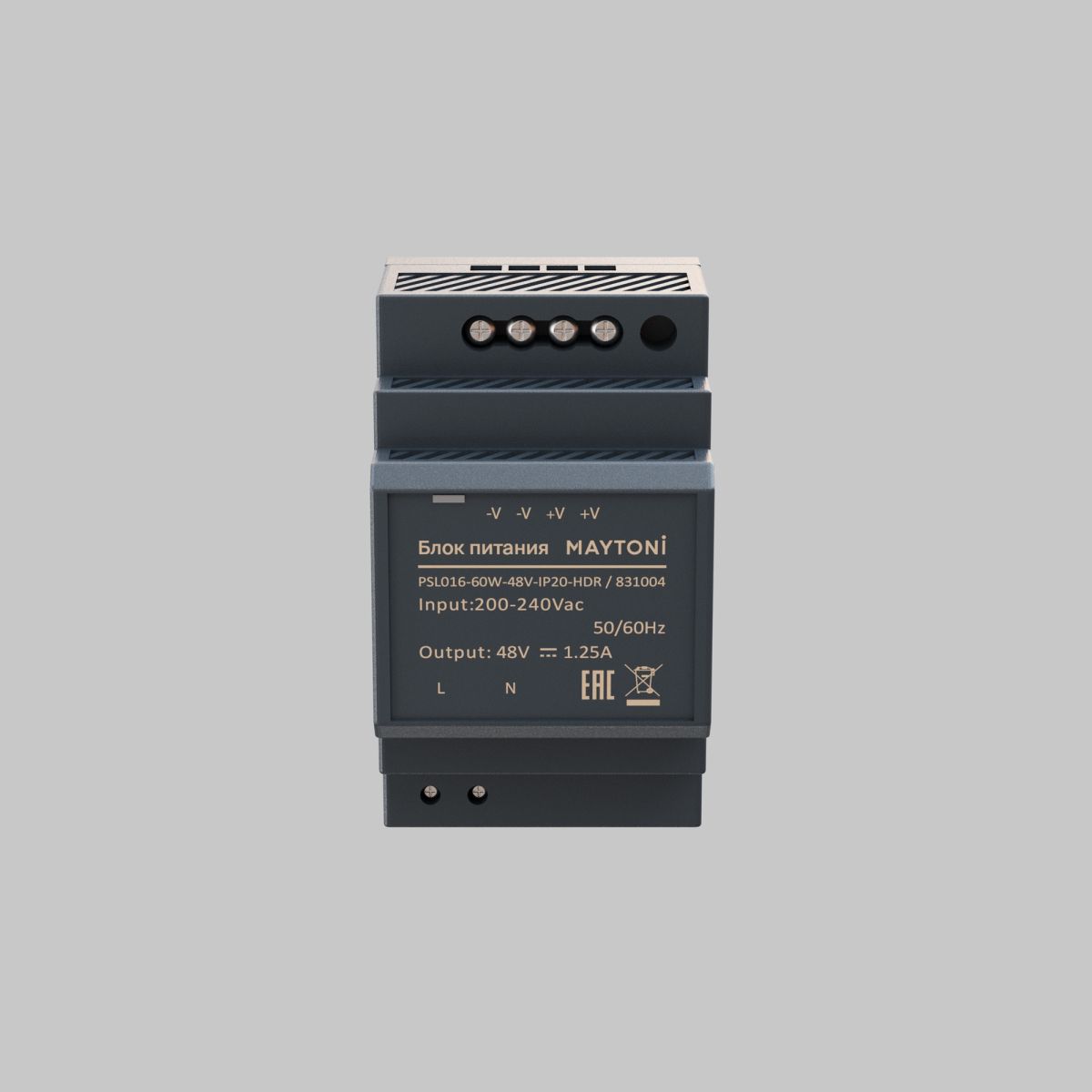 Блок питания PSL016 60Вт 48В IP20 831004
