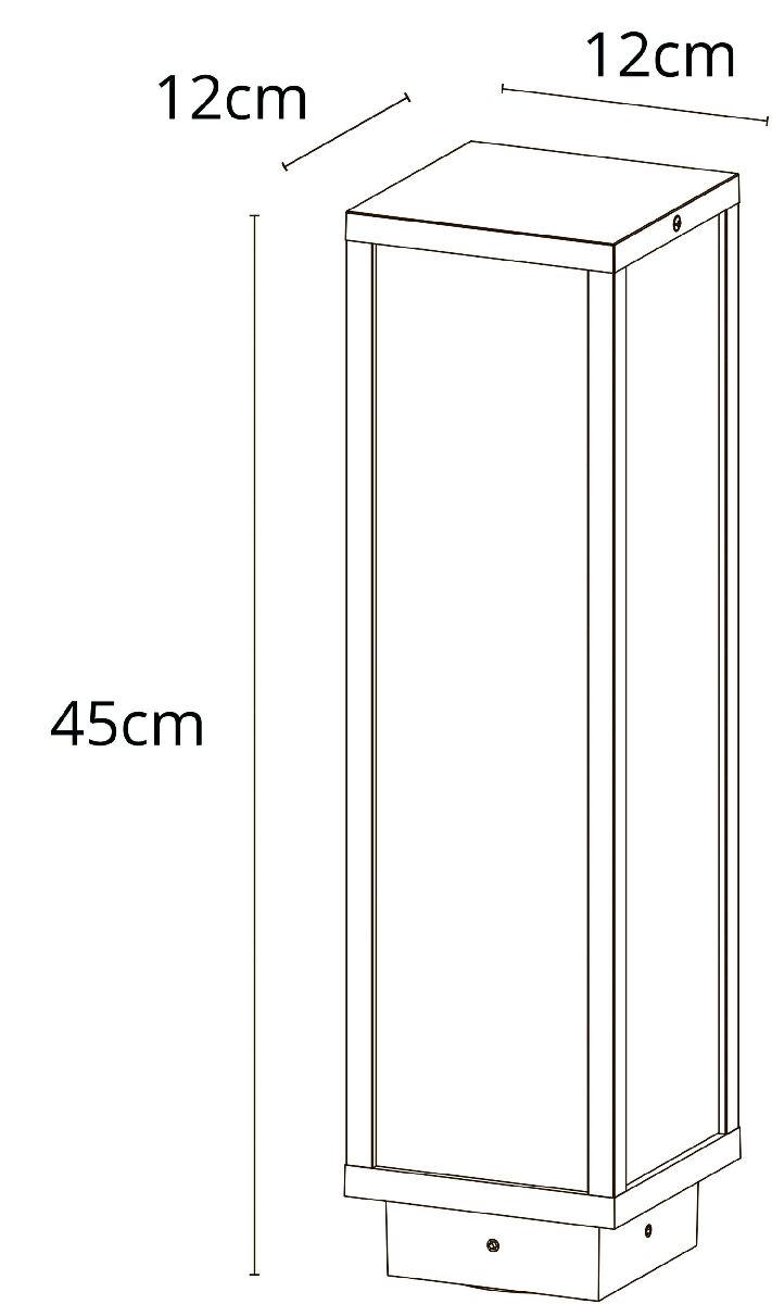 Ландшафтный светильник Pot A1631PA-1BK