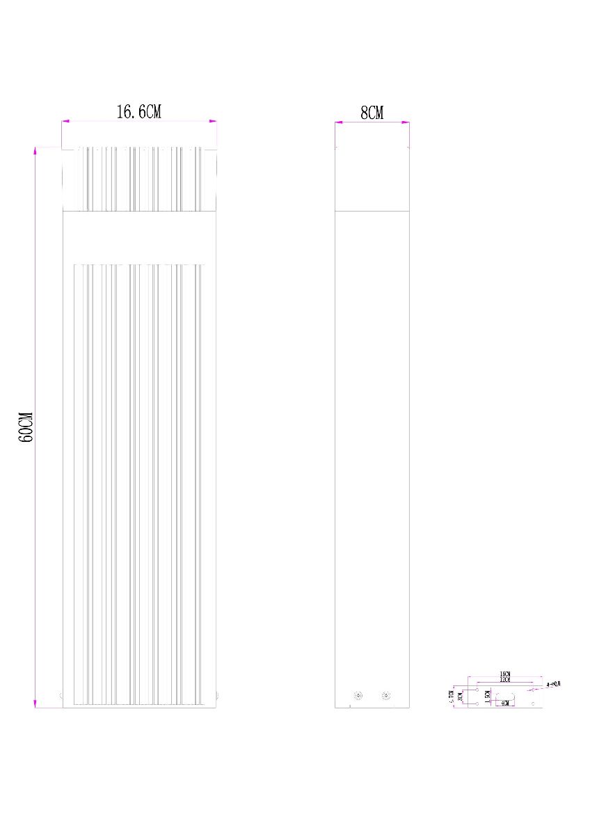 Ландшафтный светильник Arneb A2146PA-1BK