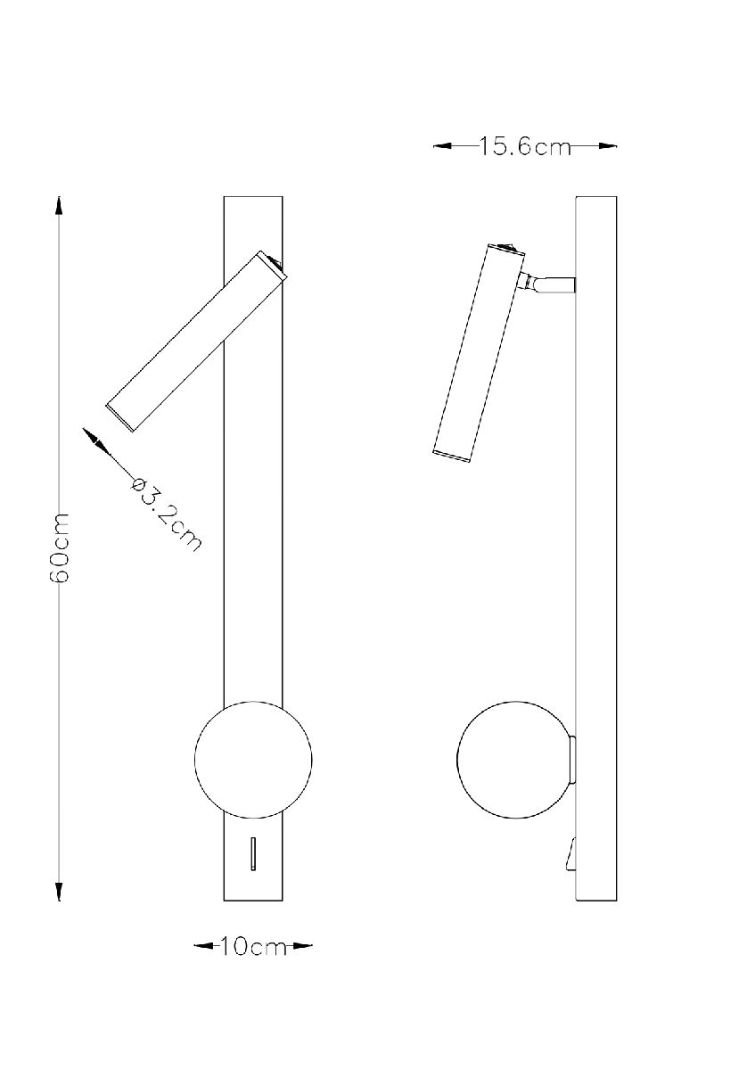 Бра Joseph A2172AP-2BK