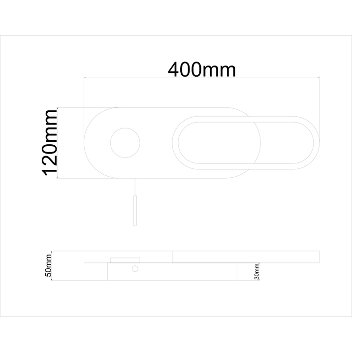 Настенный светильник Lucas A2602AP-10WH