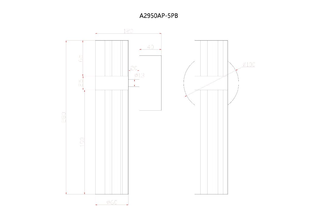 Бра Misty A2950AP-5PB