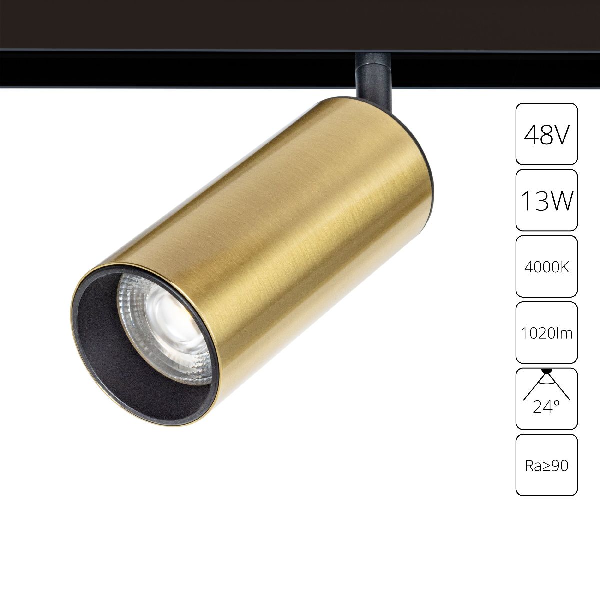 Трековый магнитный светильник Linea A4661PL-1AB