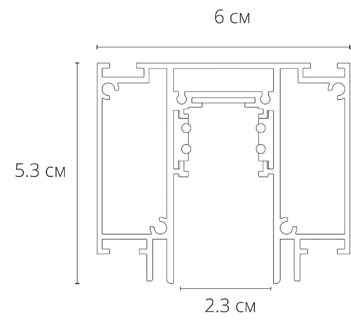 Магнитный шинопровод Linea-accessories A474233