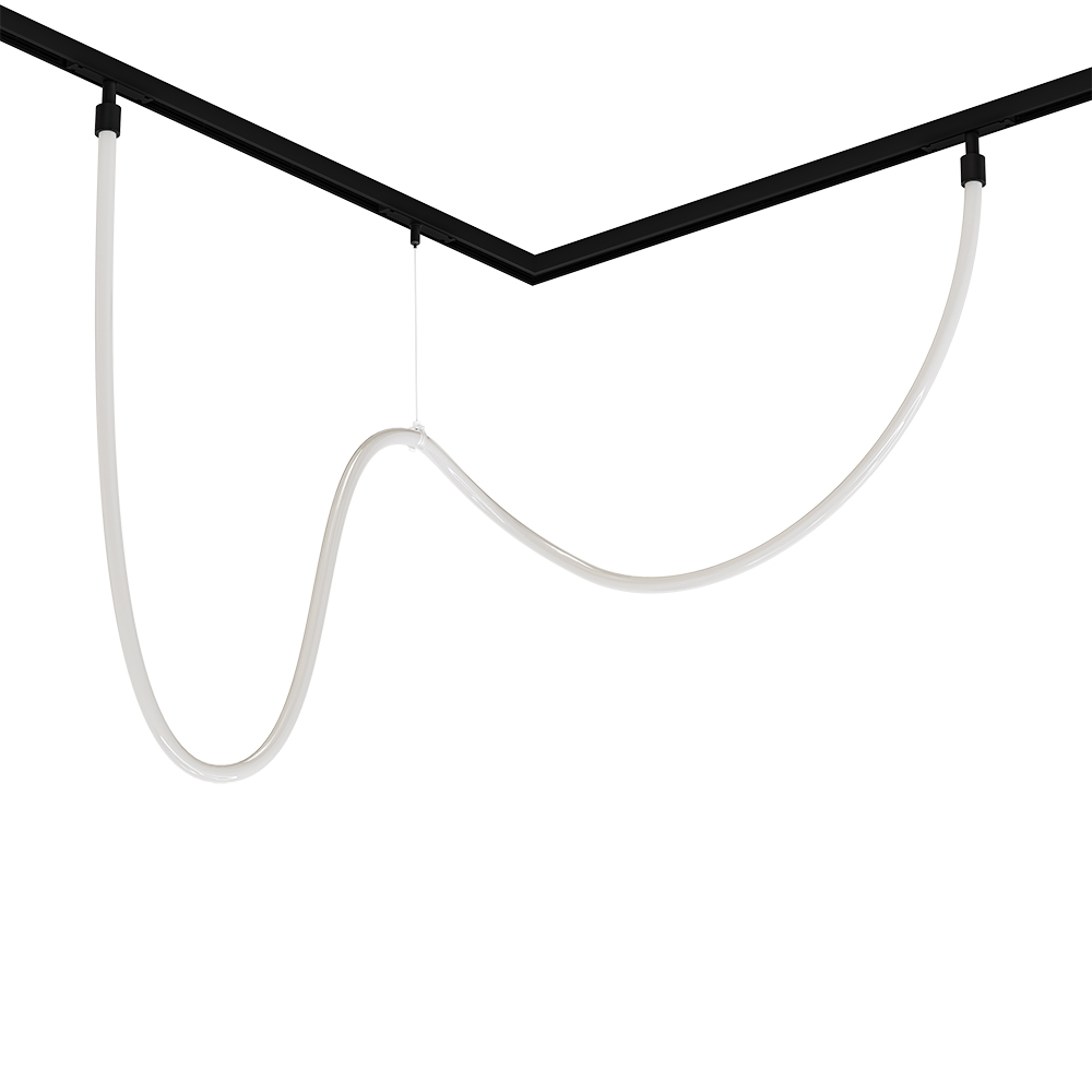 Магнитный трековый светильник Loop A4910PL-1WH