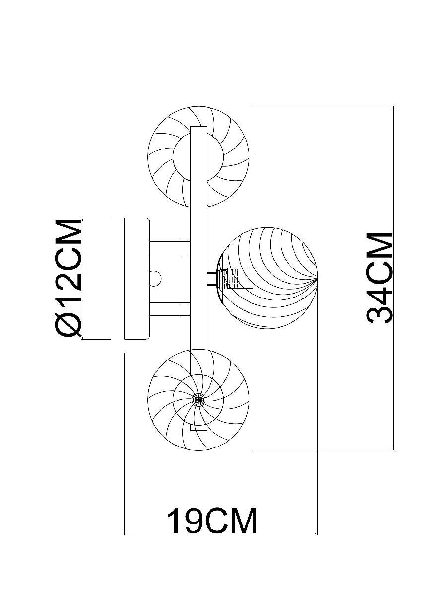 Бра Etereo A5261AP-3GO