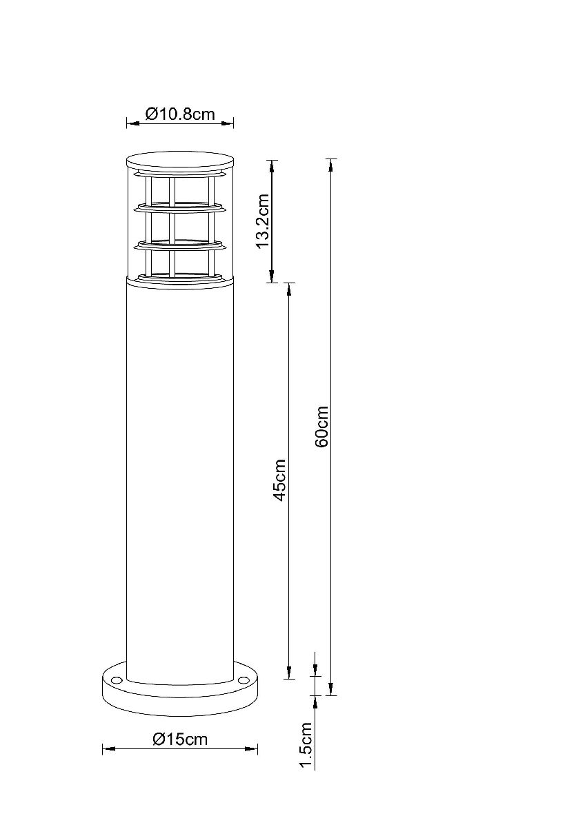 Ландшафтный светильник Tokyo A5316PA-1BK