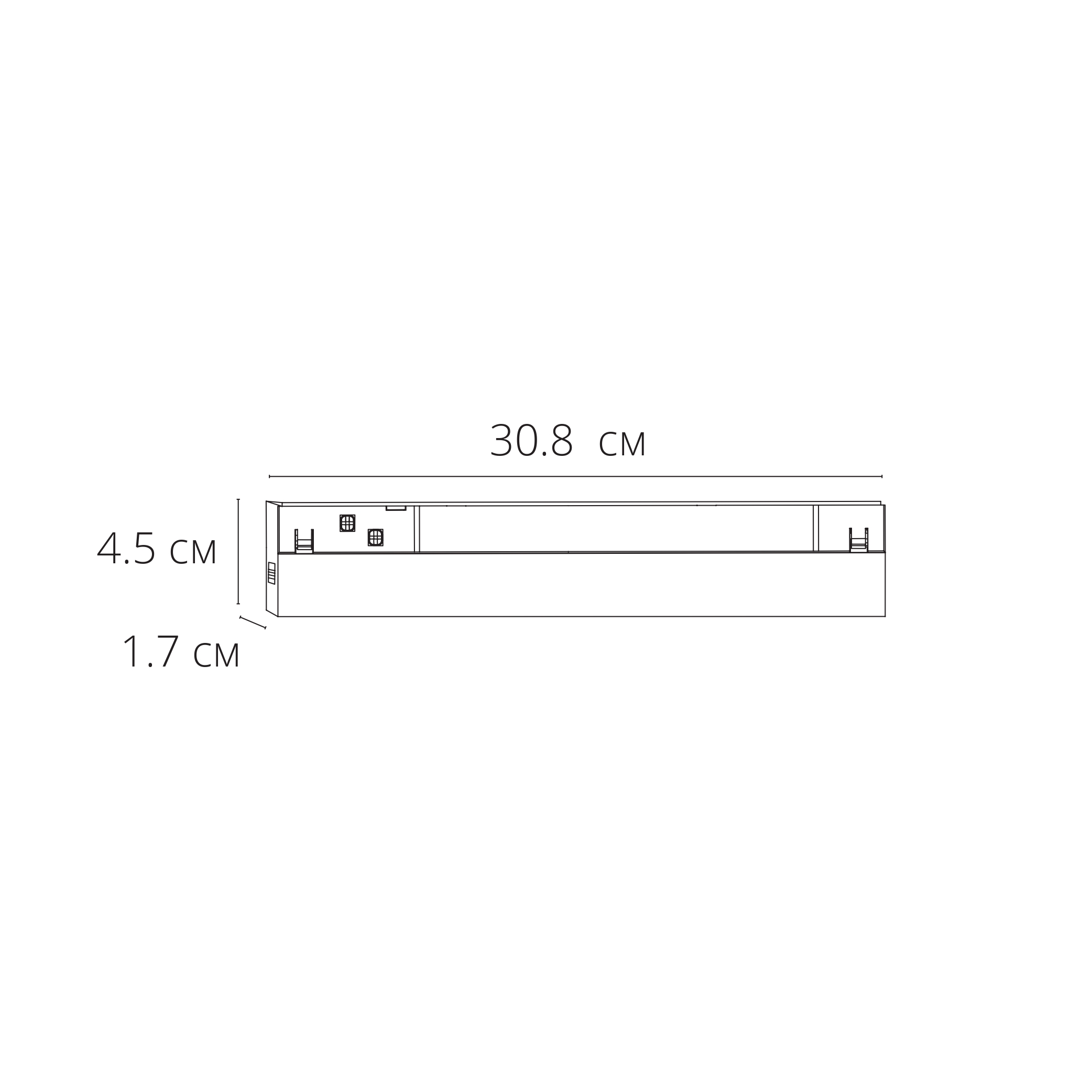Трековый магнитный светильник Expert A5745PL-1BK