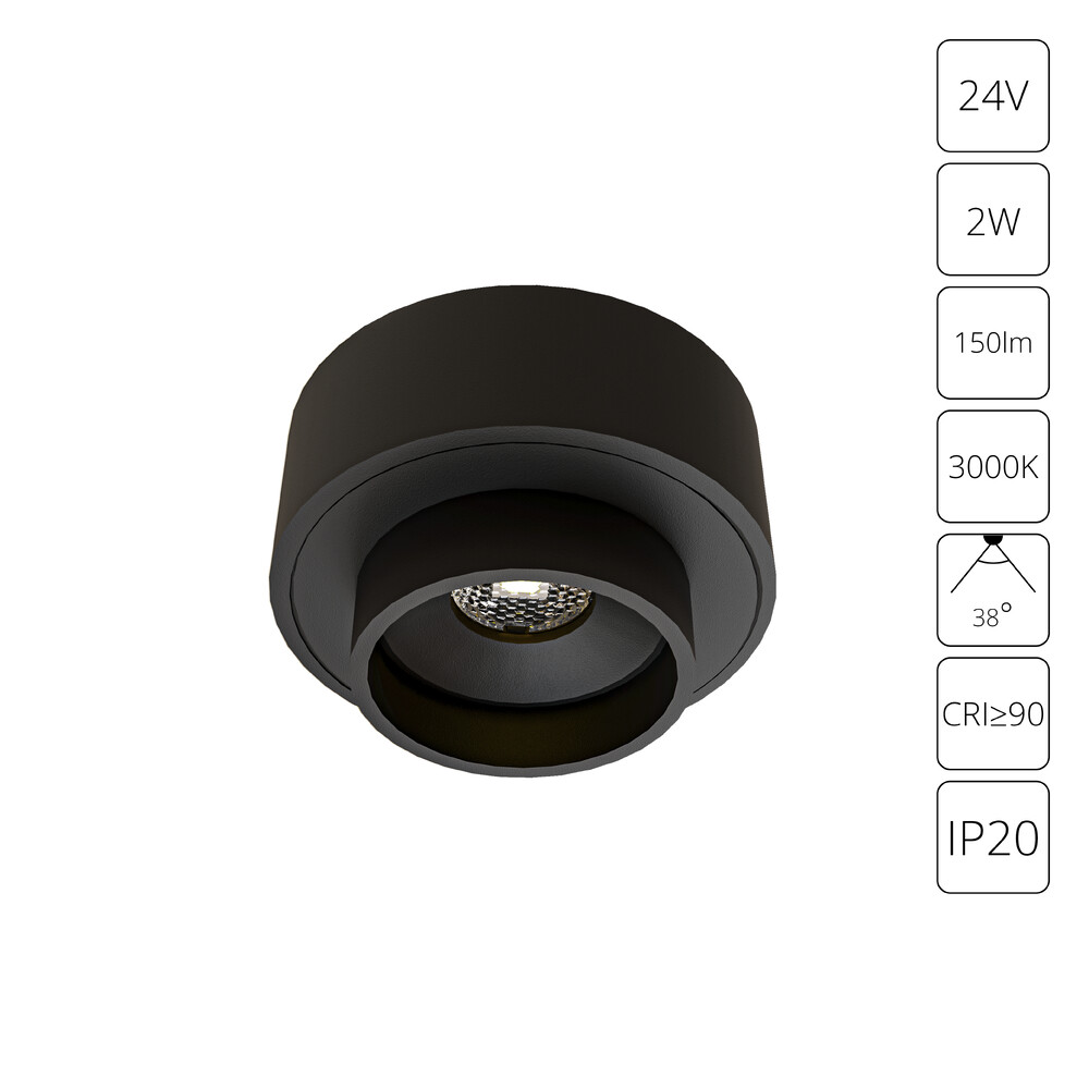 Подсветка для ювелирных изделий Presto A6383PL-1BK