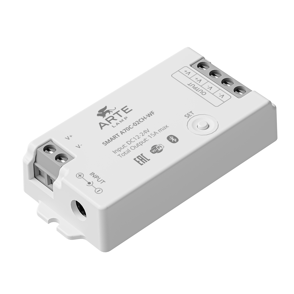 Контроллер двухканальный Smart A70C-02CH-WF