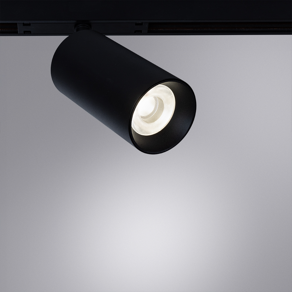 Трековый магнитный светильник Optima A7261PL-1BK
