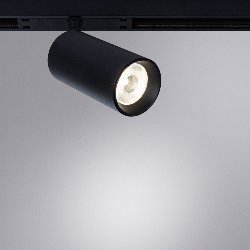 Трековый магнитный светильник Optima A7262PL-1BK