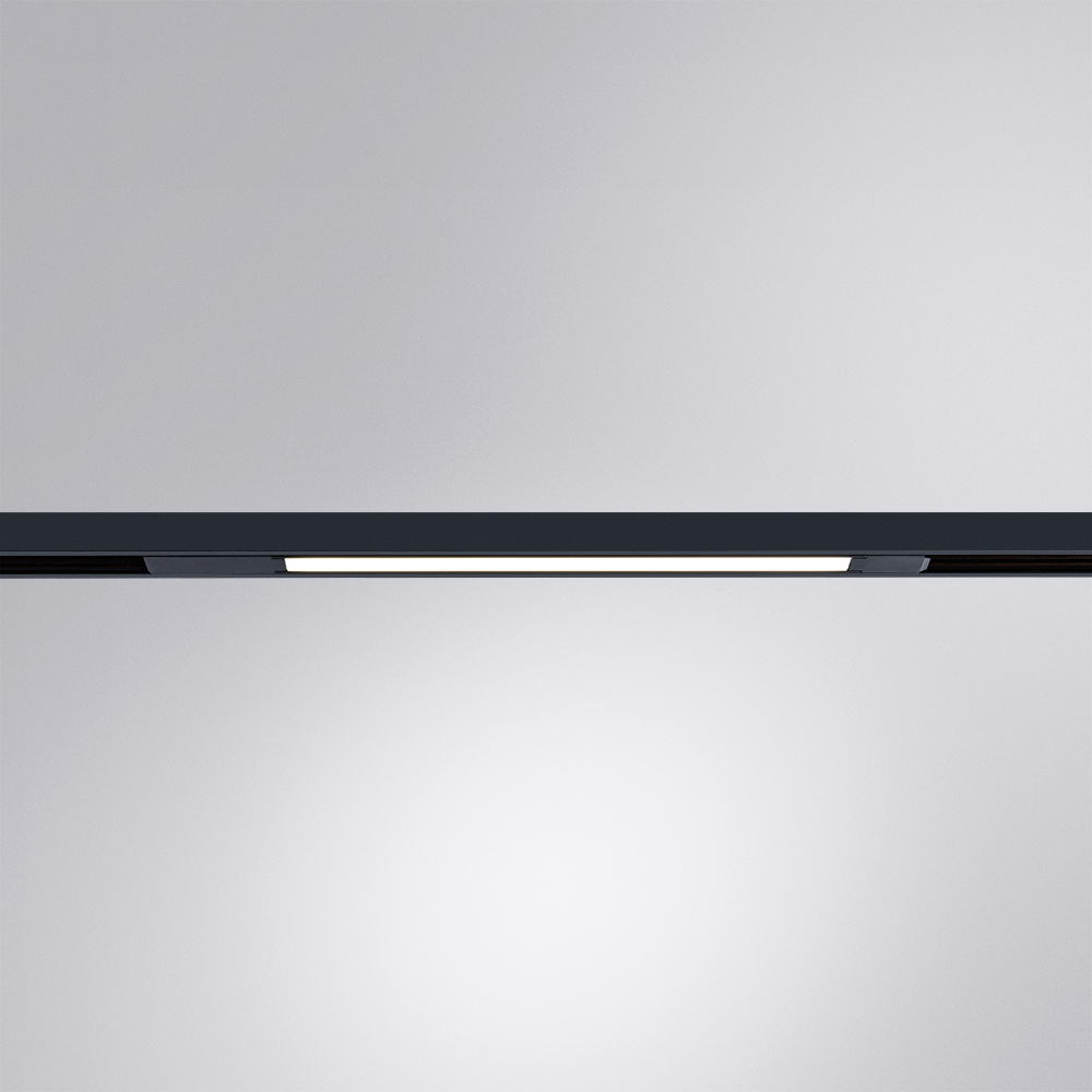 Трековый магнитный светильник Optima A7263PL-1BK