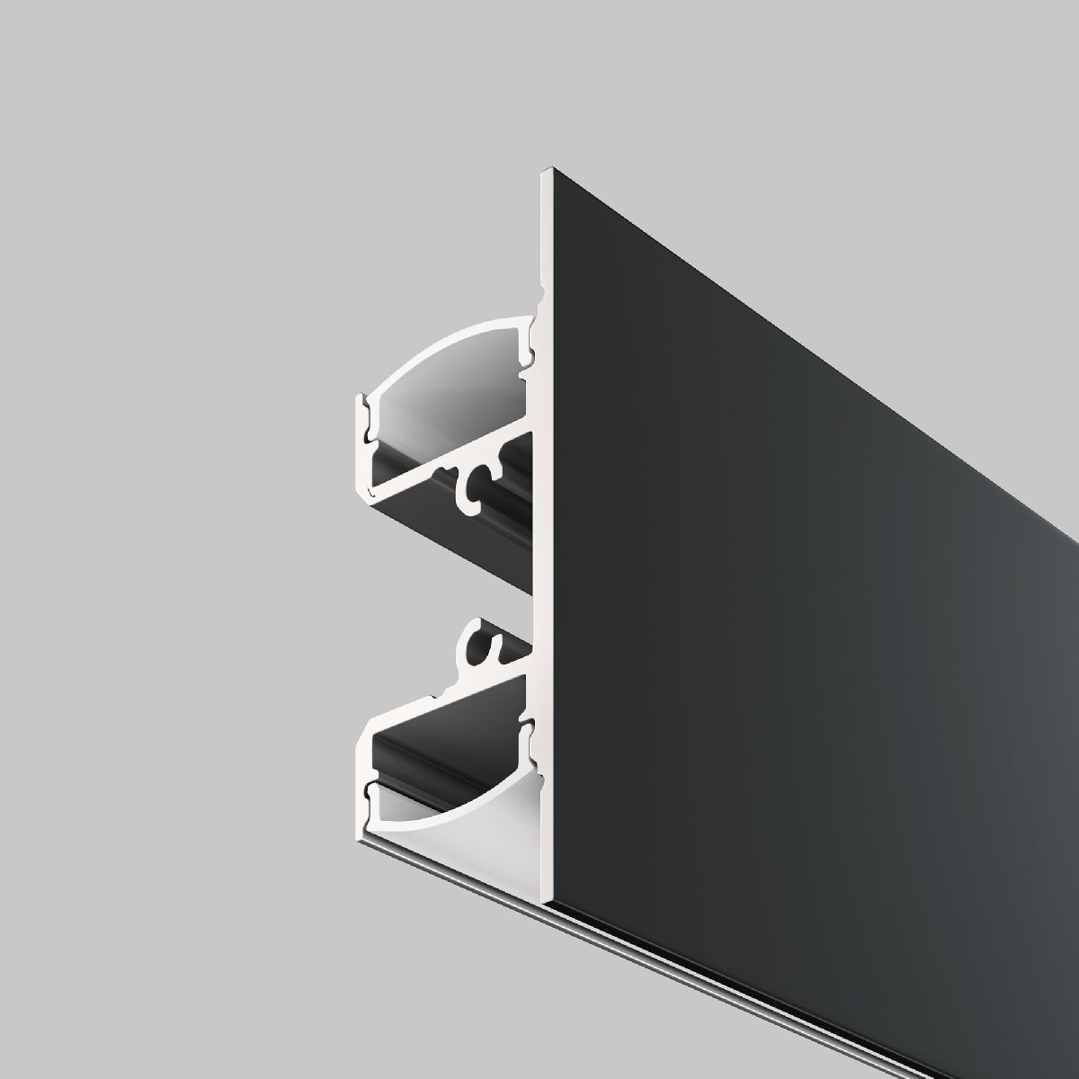 Алюминиевый профиль Led strip ALM-1848-B-2M