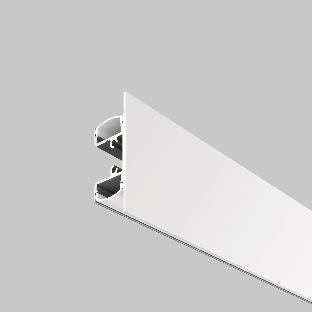 Алюминиевый профиль Led strip ALM-1848-W-2M