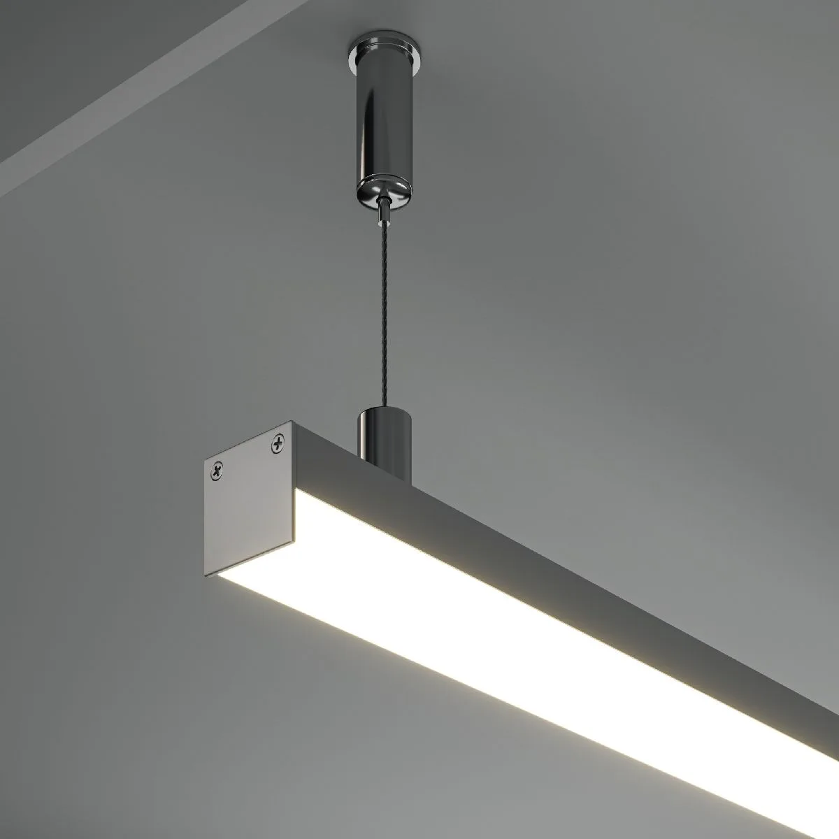 Алюминиевый профиль Led strip ALM-2020B-S-2M