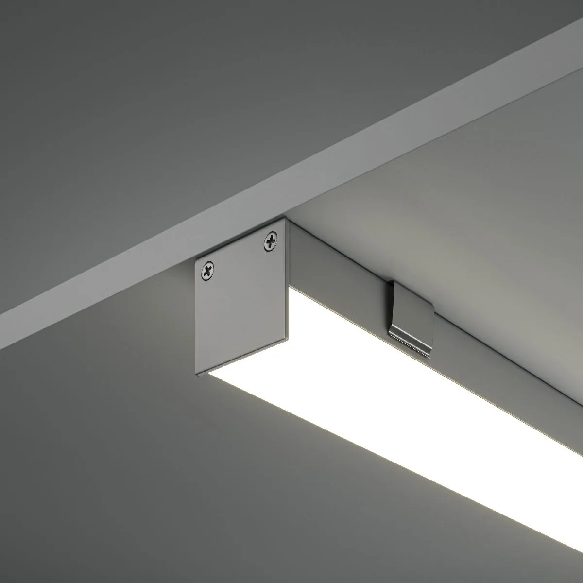 Алюминиевый профиль Led strip ALM-2020B-S-2M